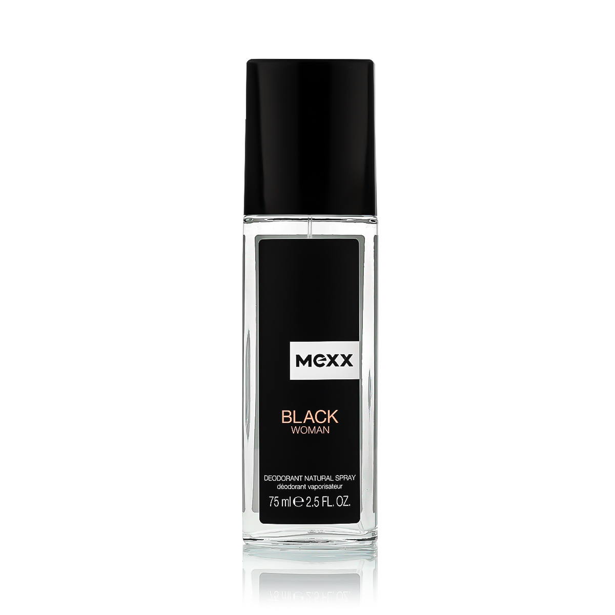 Mexx Black Woman DEO ve skle 75 ml W (Nový obal) Mexx