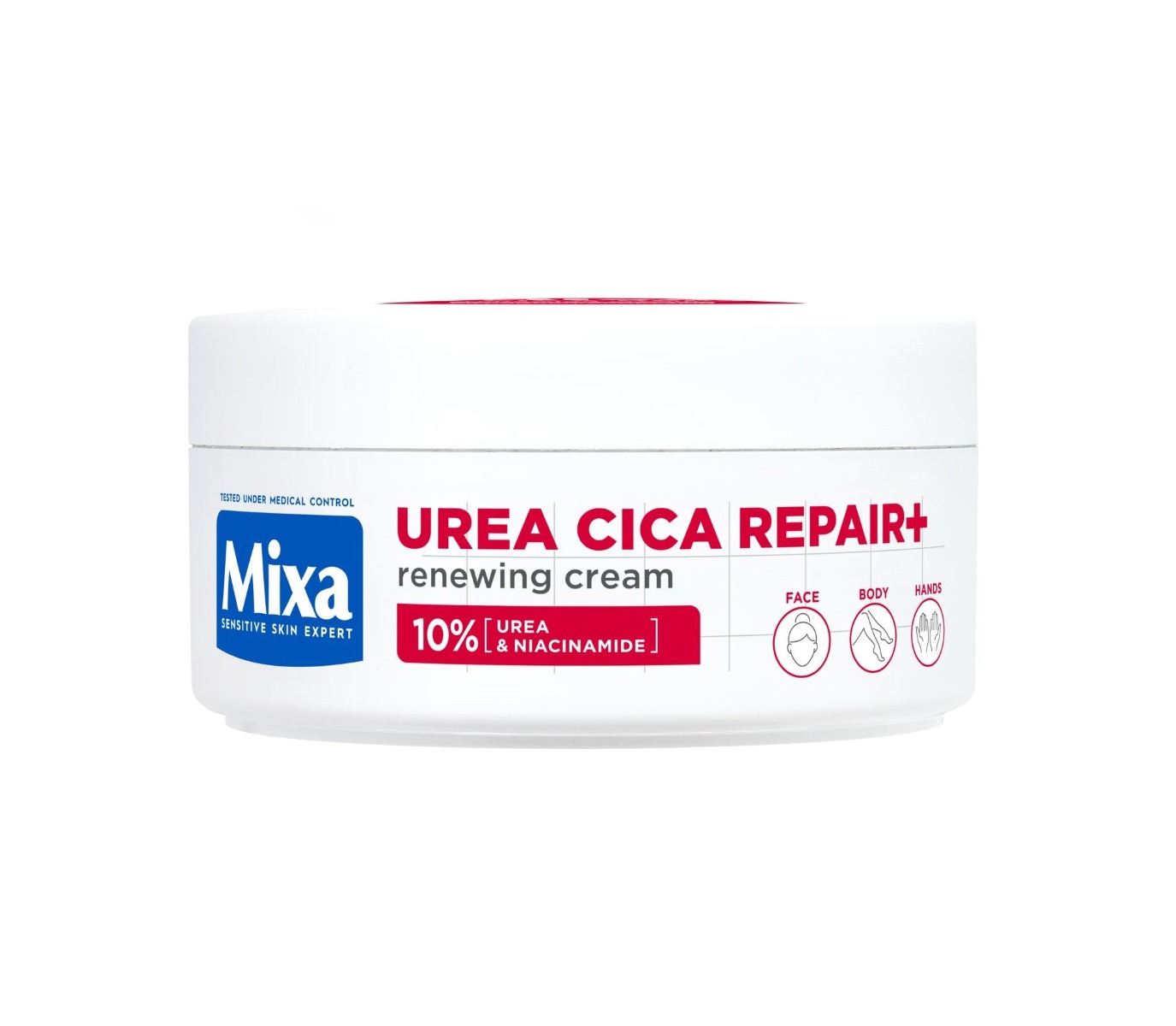 Mixa Urea Cica Repair+ Obnovující krém na velmi suchou pokožku 150 ml Mixa