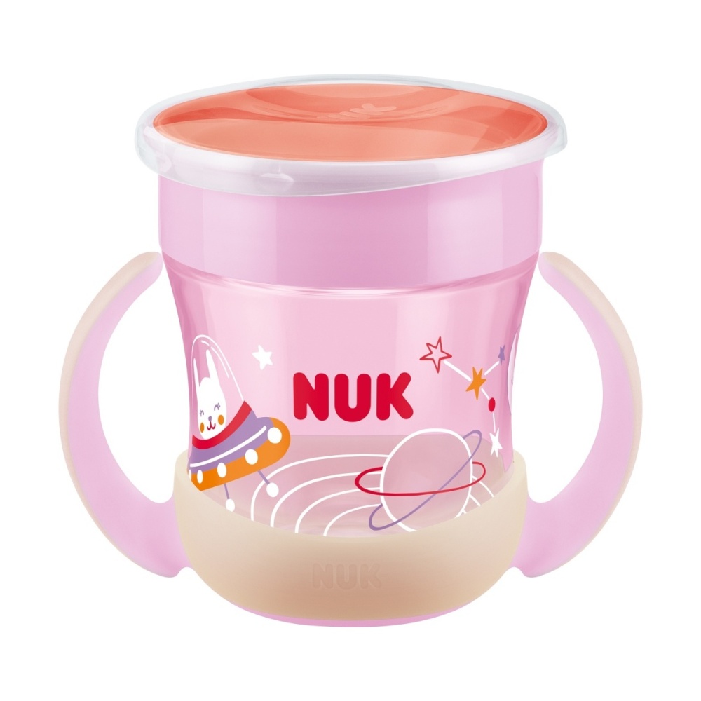 NUK Hrnek Mini Magic Cup Night 160 ml 1 ks růžová NUK