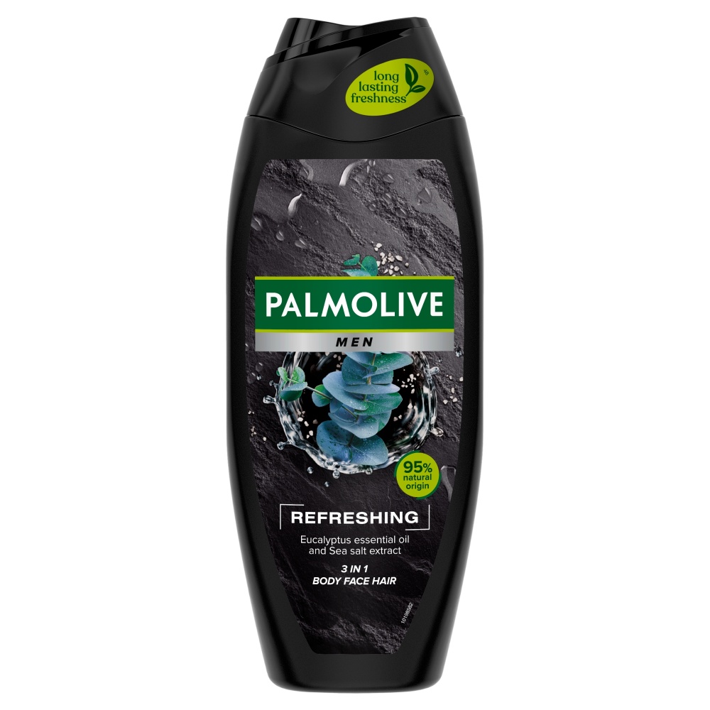 Palmolive For Men Refreshing sprchový gel pro muže 3v1 500 ml Palmolive
