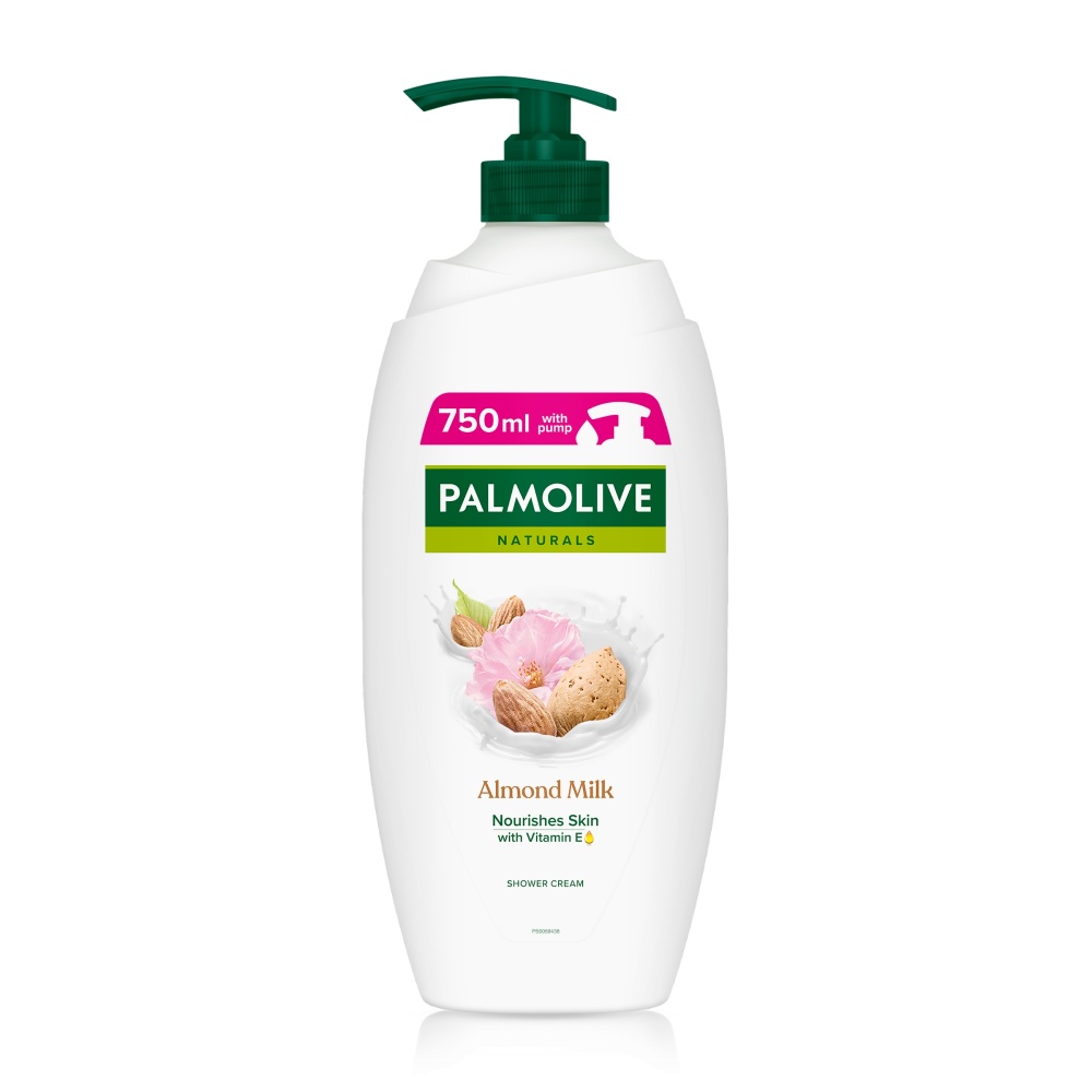 Palmolive Naturals Almond Milk sprchový krém pumpa 750 ml Palmolive