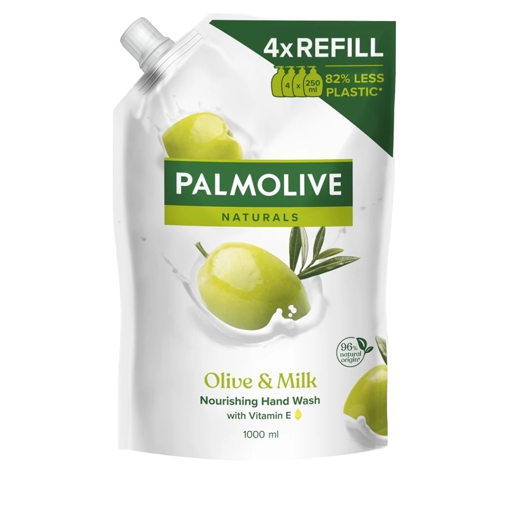 Palmolive Naturals Olive & Milk tekuté mýdlo náhradní náplň 1000 ml Palmolive