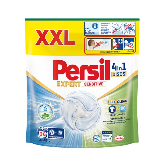 Persil Kapsle na praní Discs Expert Sensitive 34 ks Persil