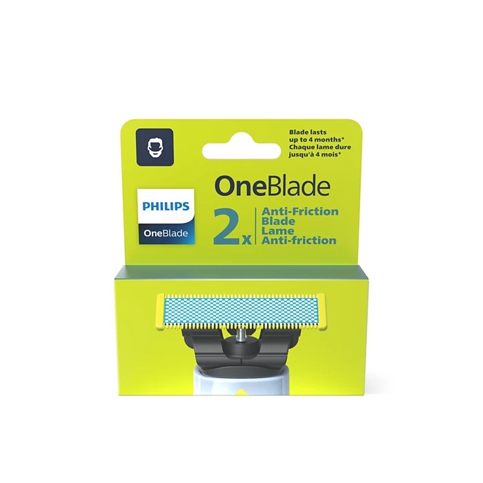 Philips OneBlade QP225/50 Anti-Friction náhradní břity 2 ks Philips