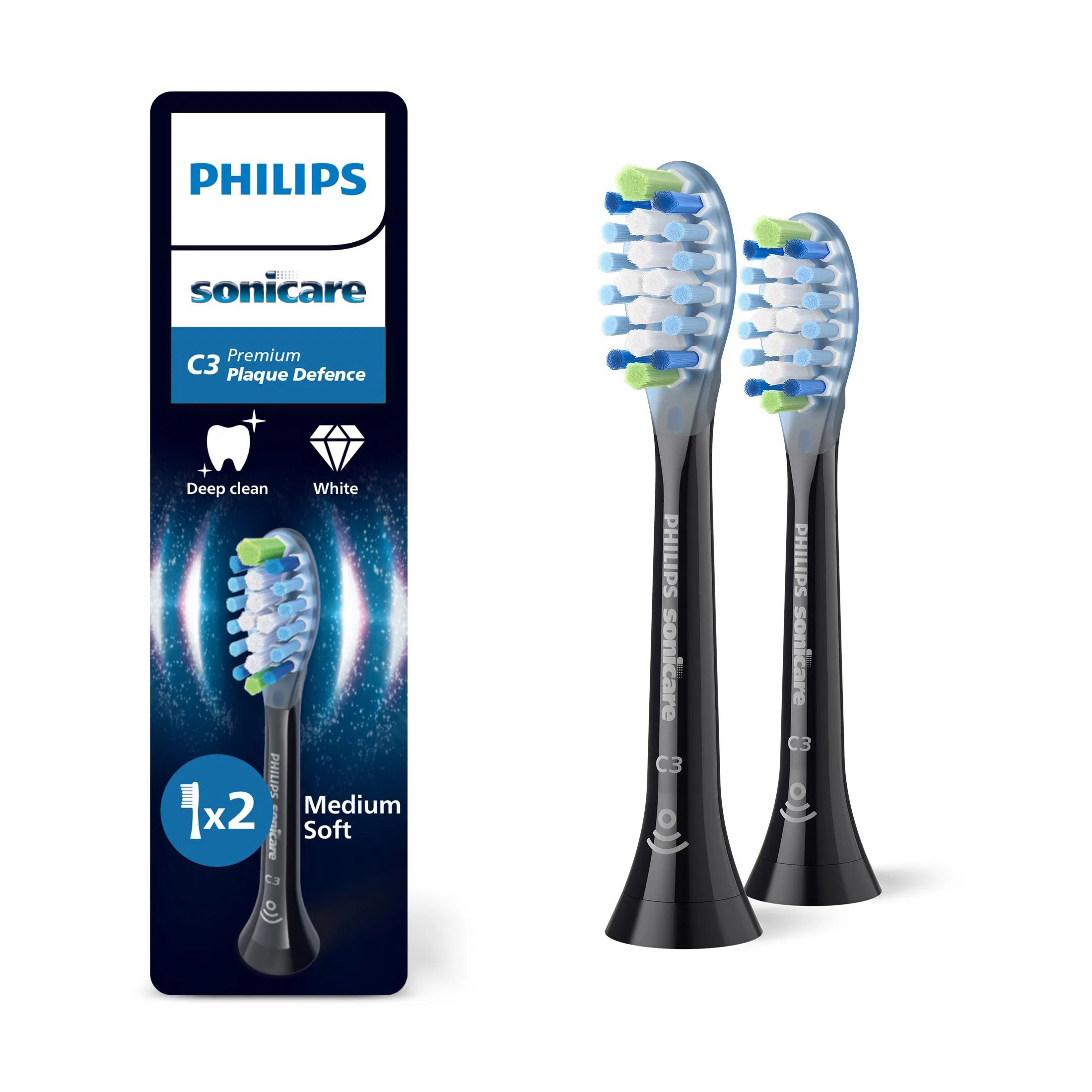 Philips Sonicare Premium Plaque Defence HX9042/88 náhradní hlavice 2 ks Philips Sonicare