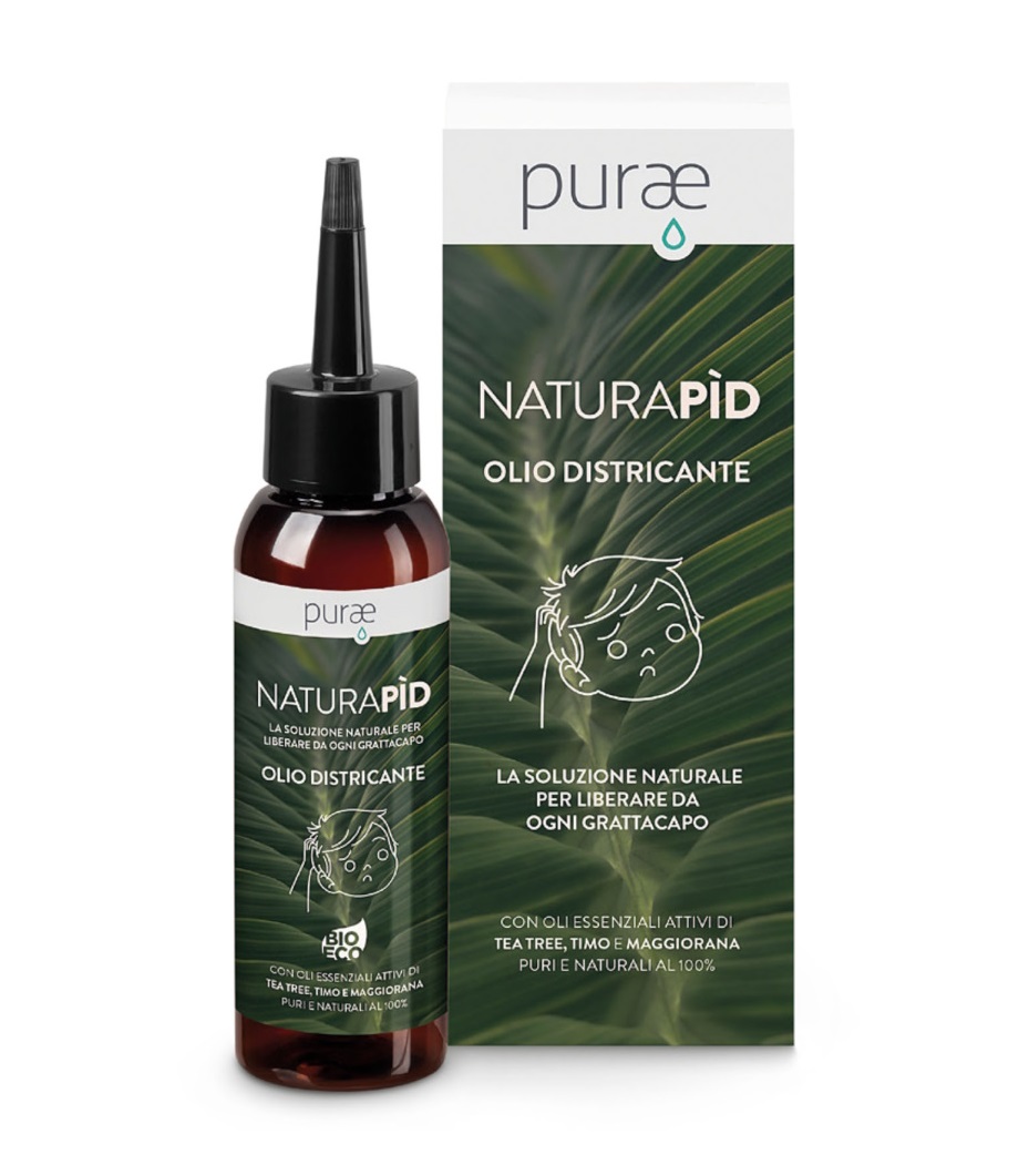 Purae Naturapìd Přírodní olej proti vším a hnidám + hřebínek 100 ml Purae
