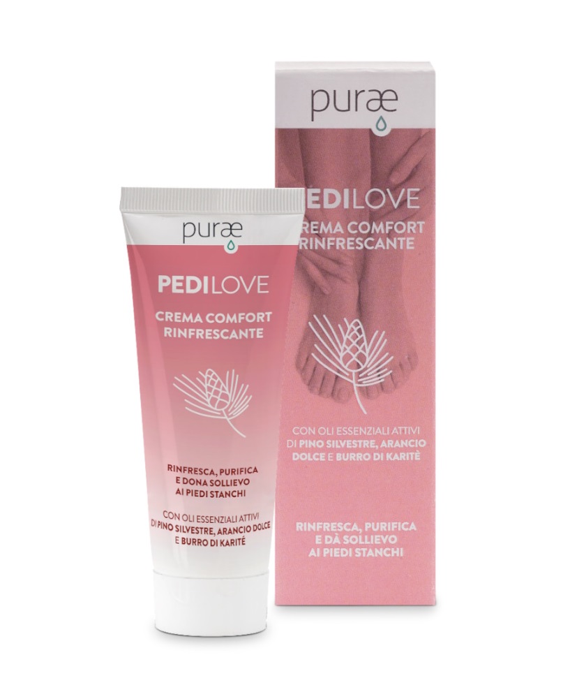 Purae Pedilove Výživný krém na nohy s esenciálními oleji 75 ml Purae