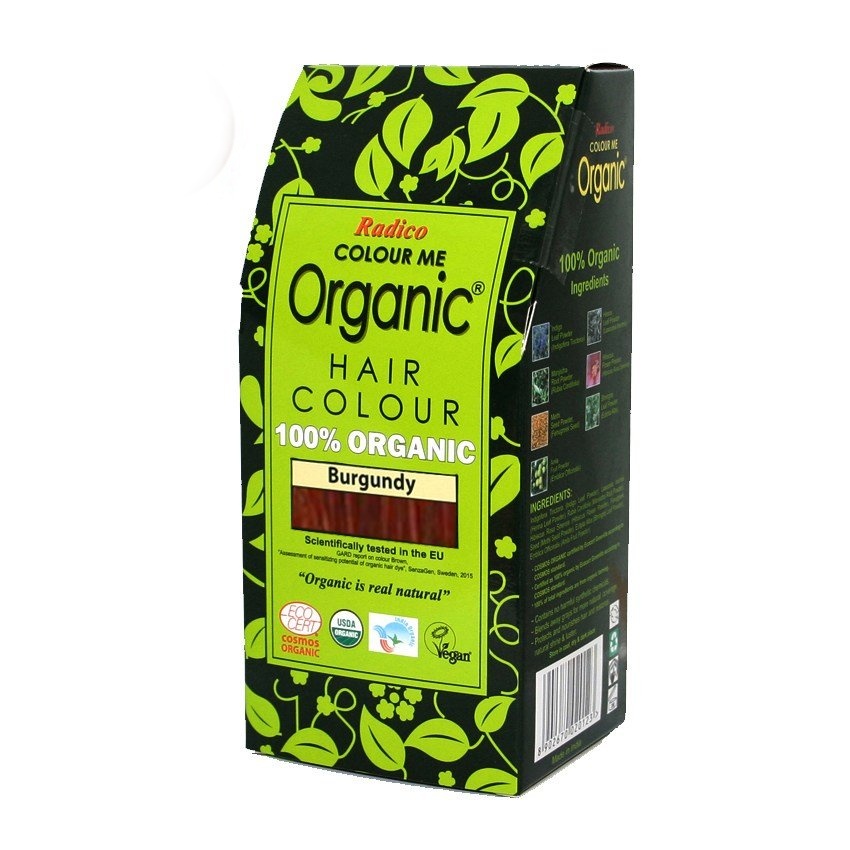 Radico Přírodní barva na vlasy BIO burgundská 100 g Radico