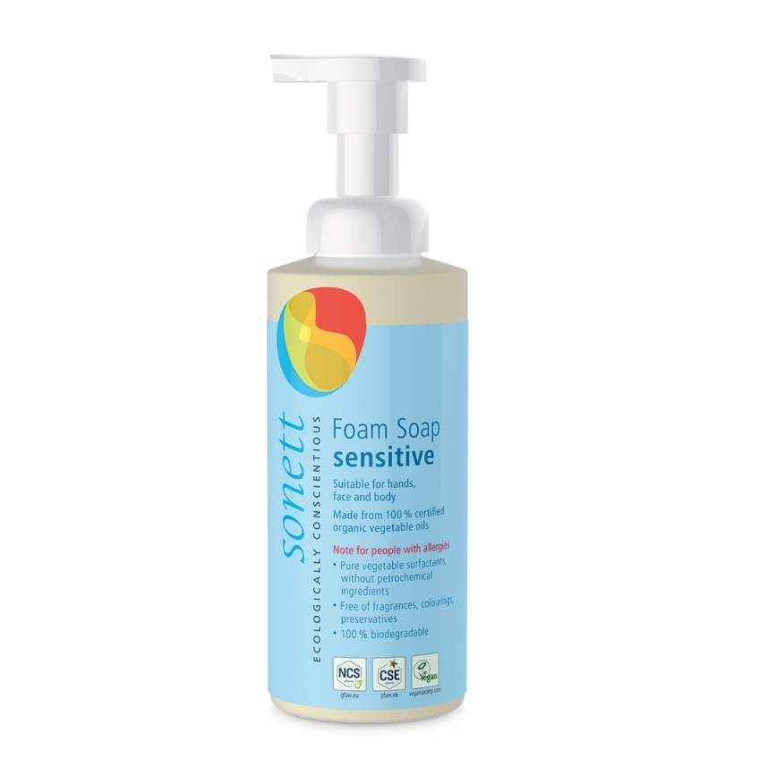 Sonett Pěnové mýdlo Sensitive 200 ml Sonett