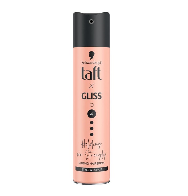 Taft x Gliss Holding Me Strongly lak na vlasy 250 ml Taft