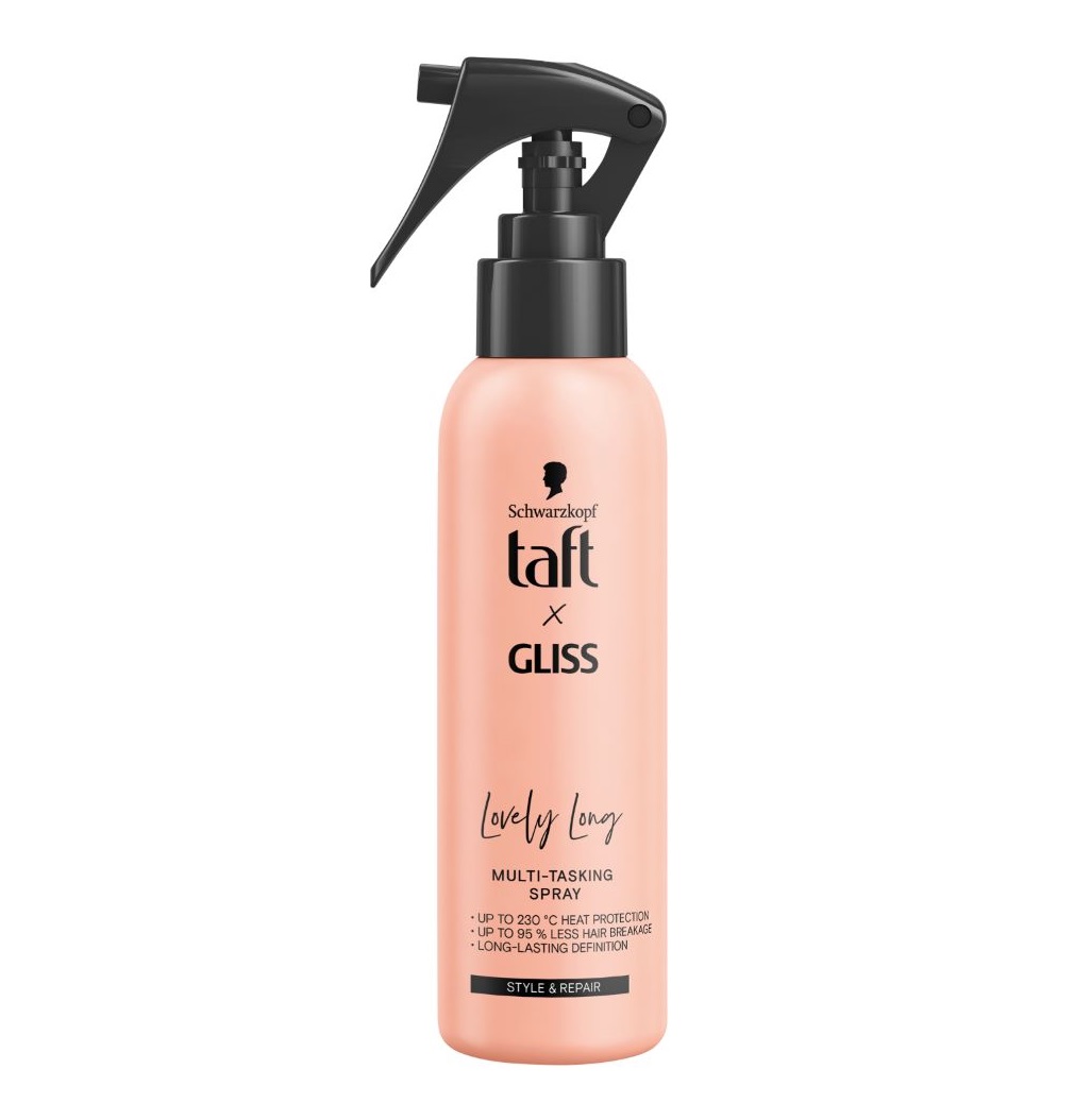 Taft x Gliss Lovely Long multifunkční sprej 150 ml Taft
