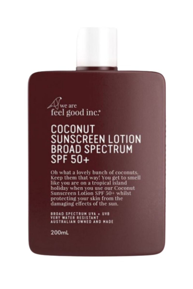 We are feel good inc. Coconut sunscreen lotion SPF 50+ 200 ml We are feel good inc.