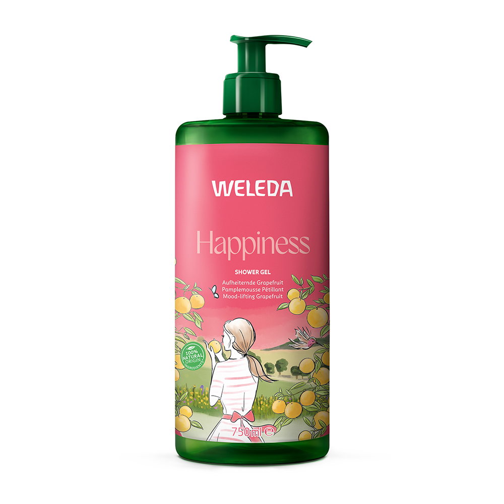 Weleda Happiness Grepový sprchový krém 750 ml Weleda