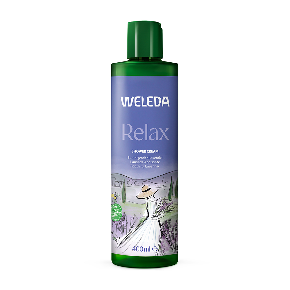 Weleda Relax Levandulový sprchový krém 400 ml Weleda