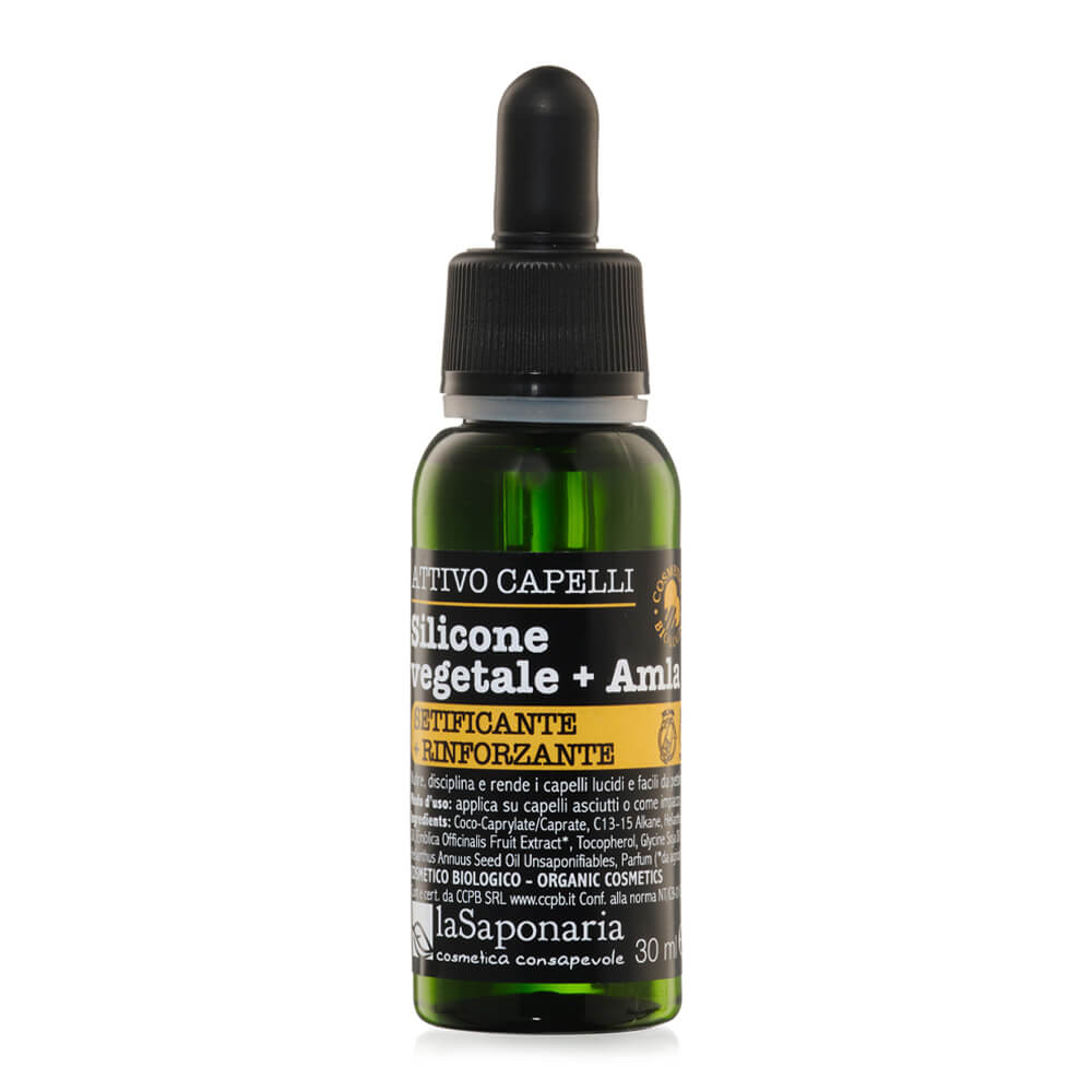 laSaponaria Suchý olej na vlasy rostlinný silikon + Amla 30 ml laSaponaria