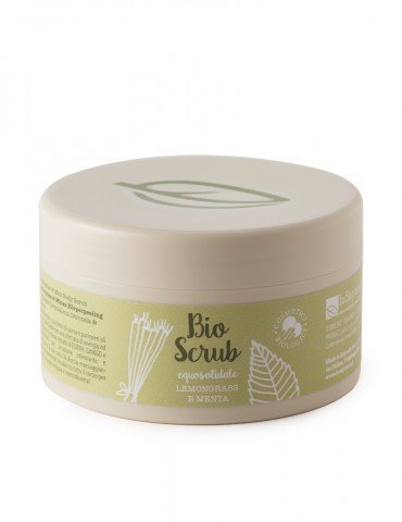 laSaponaria Tělový peeling s citrónovou trávou a mátou BIO 250 g laSaponaria