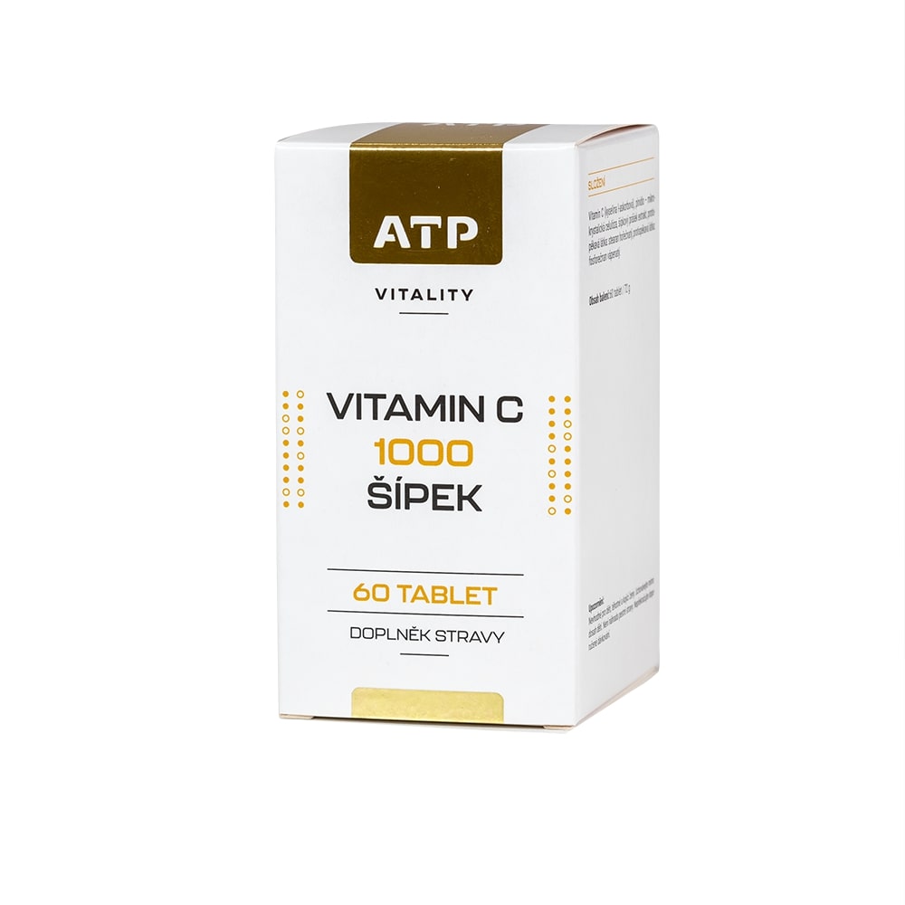 ATP Vitality Vitamin C 1 000 šípek 60 tablet ATP
