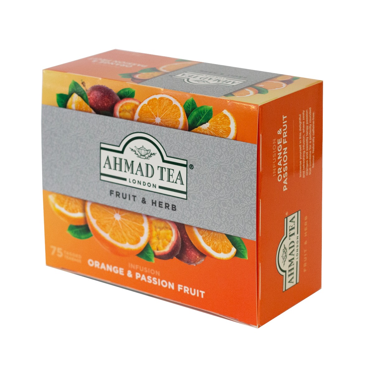 Ahmad Tea Orange & Passionfruit porcovaný čaj 75x1
