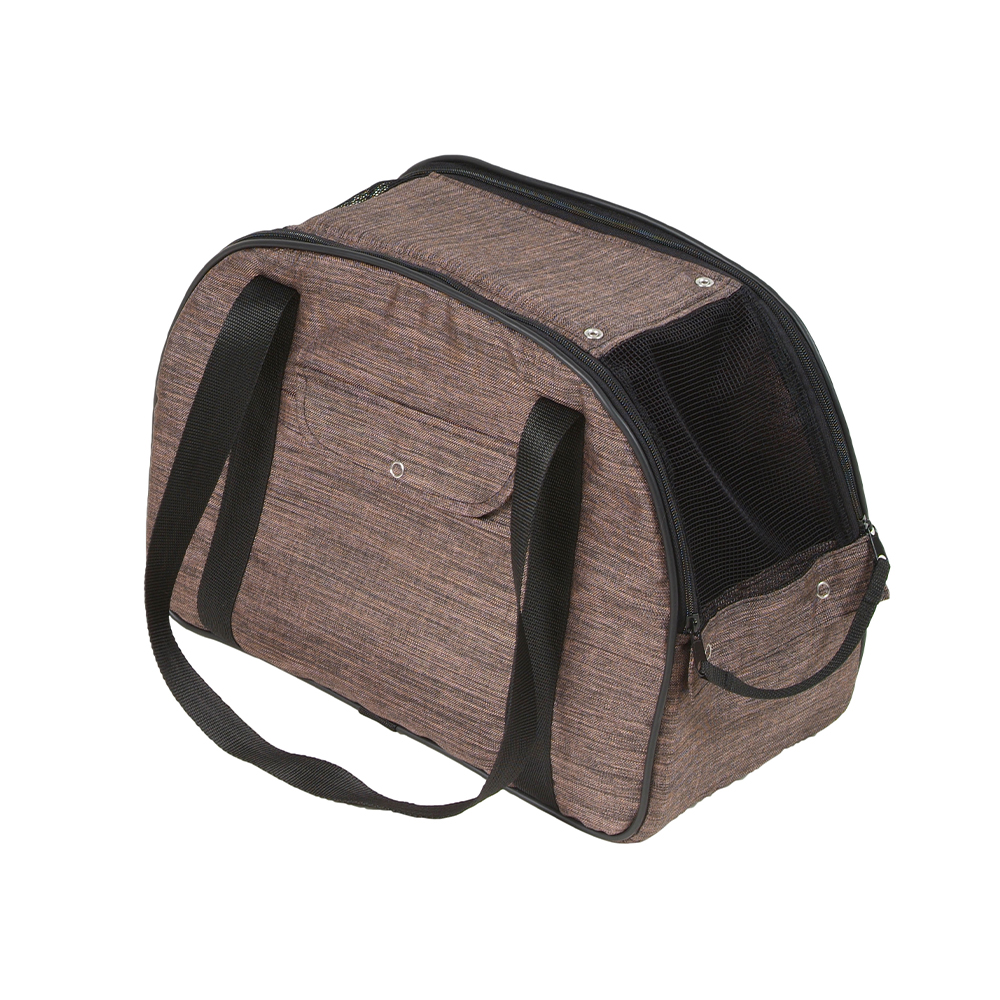 Akinu HUGS Taška Queeny pro psy hnědá 35 cm Akinu