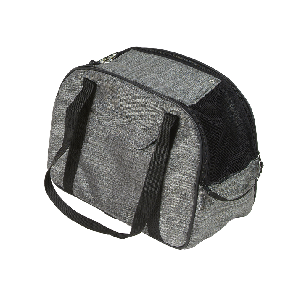 Akinu HUGS Taška Queeny pro psy šedá 35 cm Akinu