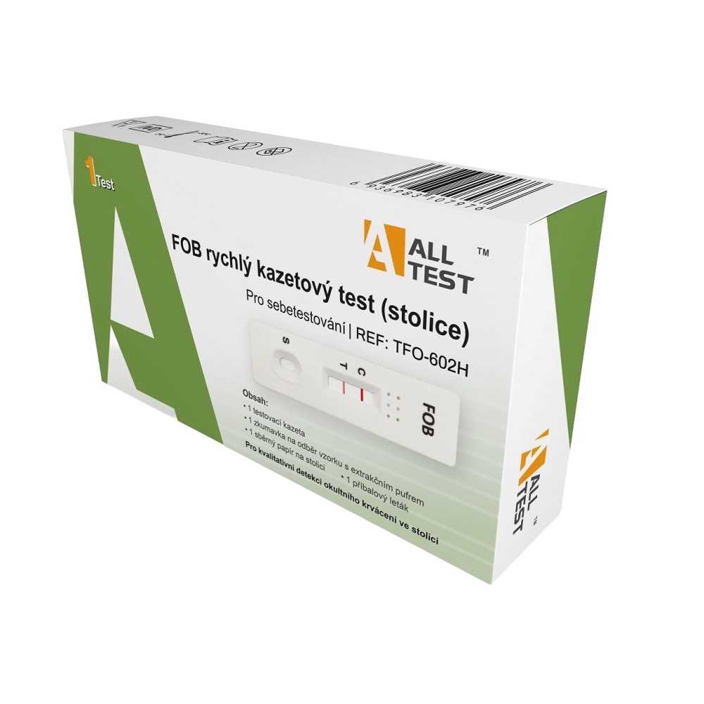 Alltest FOB rychlý kazetový test 1 ks Alltest
