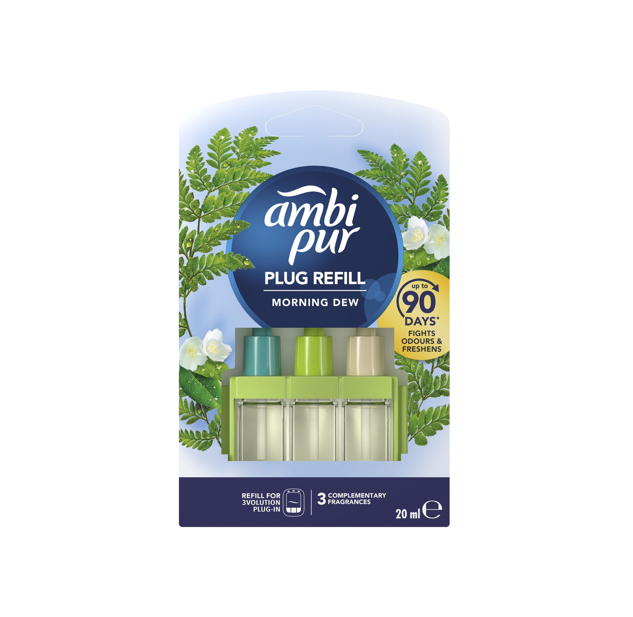 Ambi Pur 3volution Morning Dew náhradní náplň 20 ml Ambi Pur