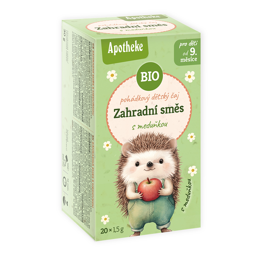 Apotheke BIO Pohádkový dětský čaj Zahradní směs s meduňkou 20x1