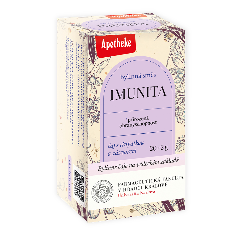 Apotheke Farmaceutická fakulta Imunita porcovaný čaj 20x2 g Apotheke