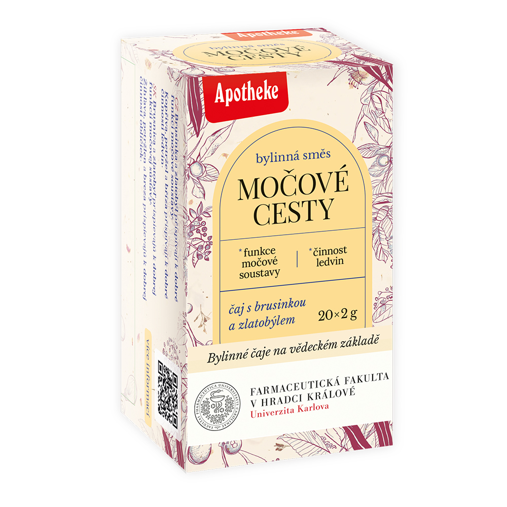 Apotheke Farmaceutická fakulta Močové cesty porcovaný čaj 20x2 g Apotheke