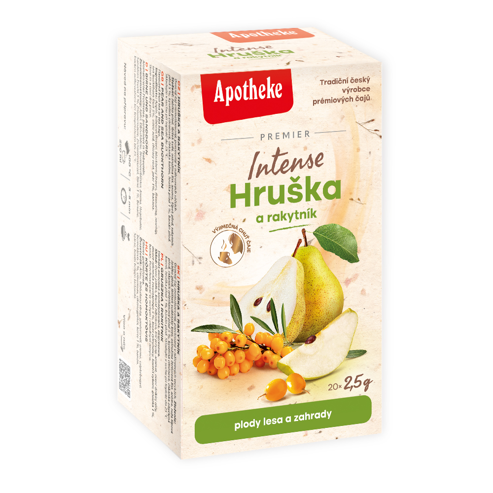 Apotheke Intense Hruška a rakytník porcovaný čaj 20x2