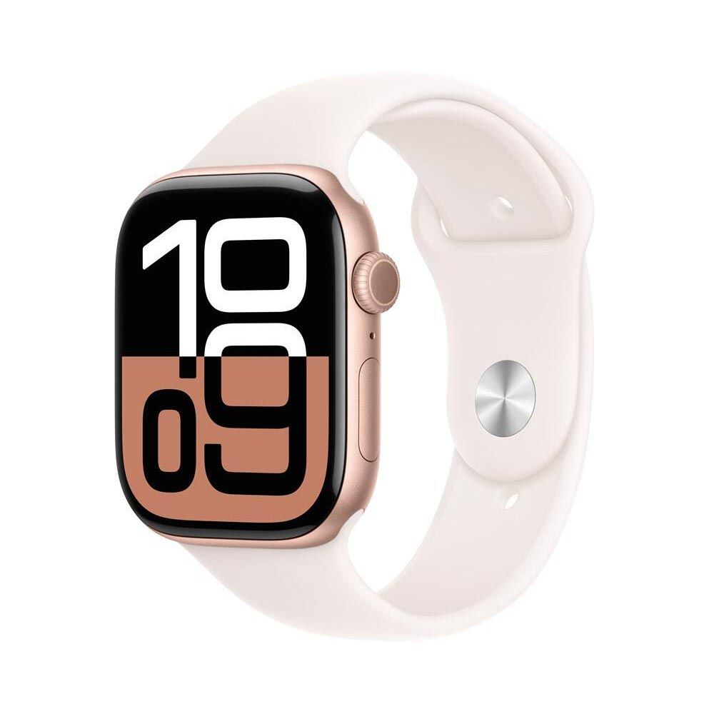 Apple Watch S10 42 mm M/L sport band chytré hodinky gold/blush Apple