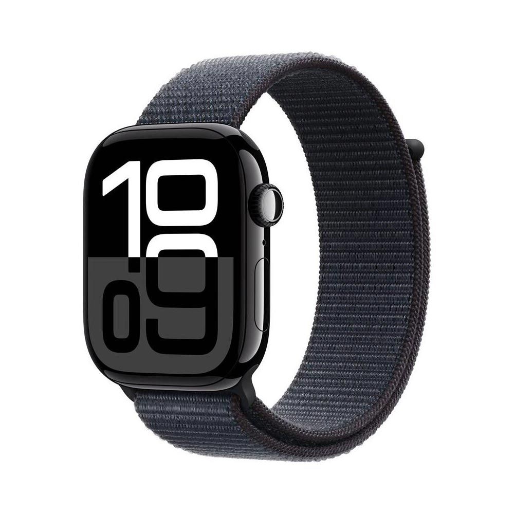 Apple Watch S10 46 mm sport loop chytré hodinky black/ink Apple
