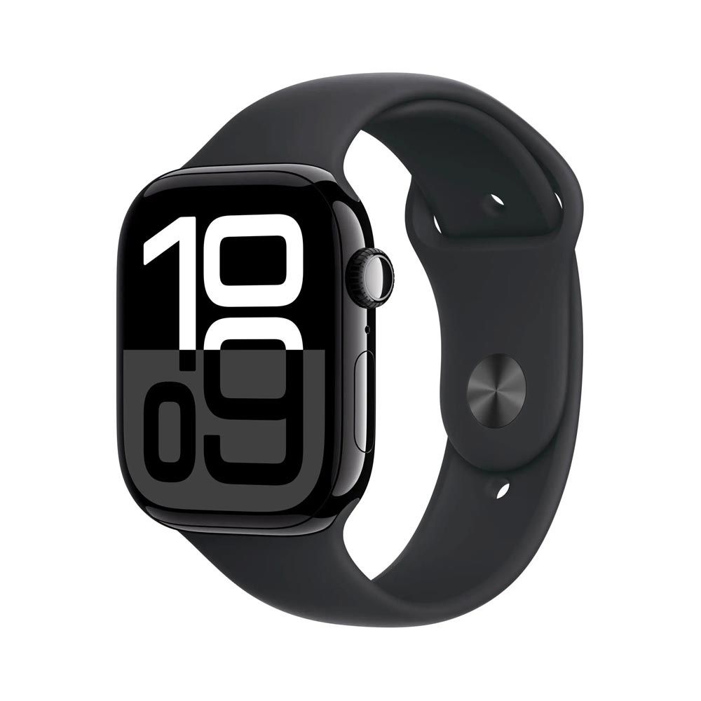 Apple Watch S10 Cellular 46 mm M/L sport band chytré hodinky black/black Apple
