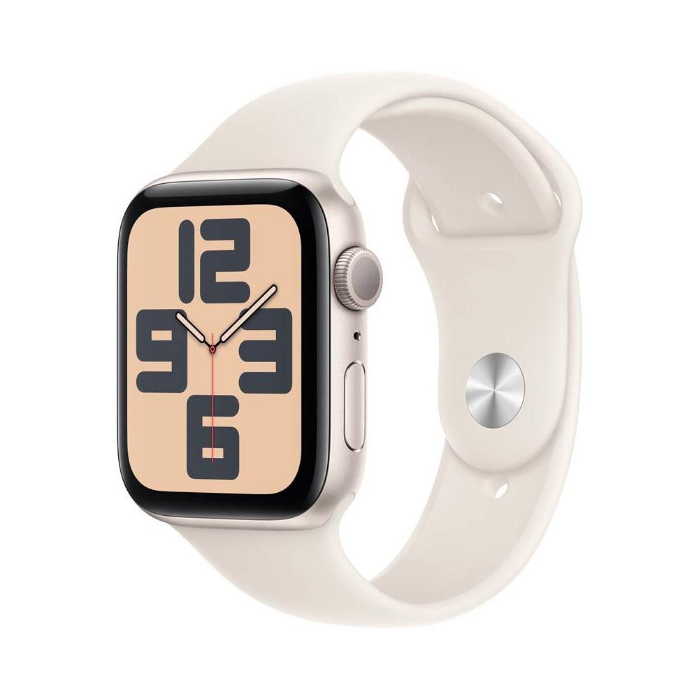 Apple Watch SE 40 mm M/L sport band chytré hodinky starlight Apple