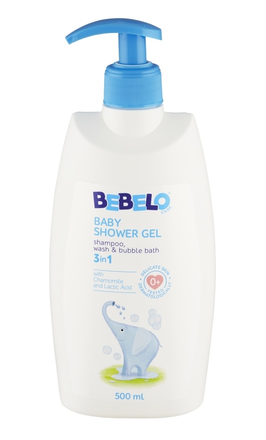 BEBELO Baby wash mycí gel 500 ml BEBELO