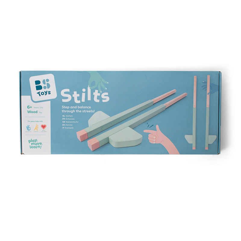 BS Toys Dětské dřevěné chůdy BS Toys