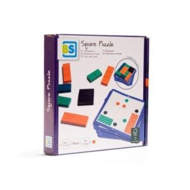 BS Toys Logické puzzle - Čtverec BS Toys