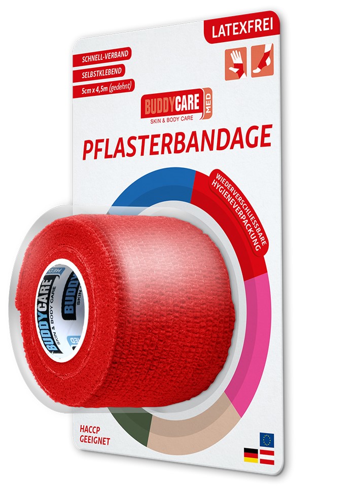 BUDDYCARE®MED Náplast 5 cm x 4