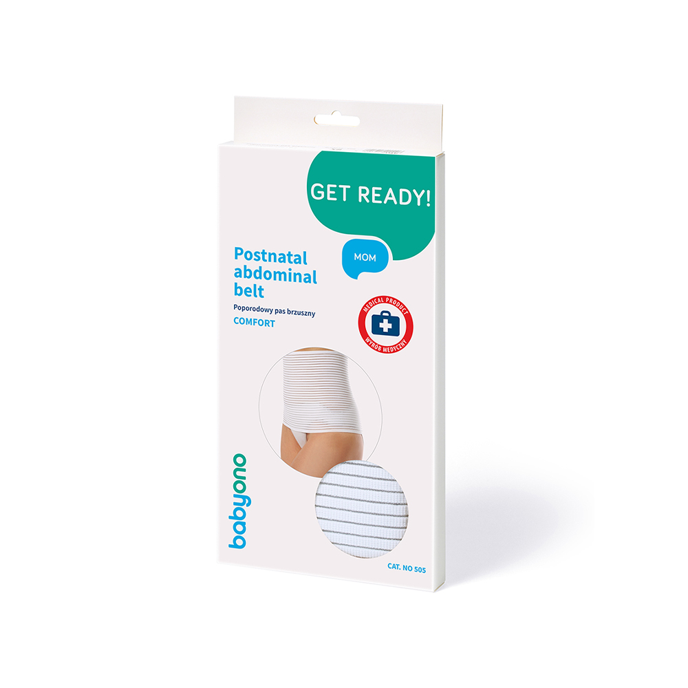 Babyono Stahovací pás po porodu Comfort M 1 ks Babyono