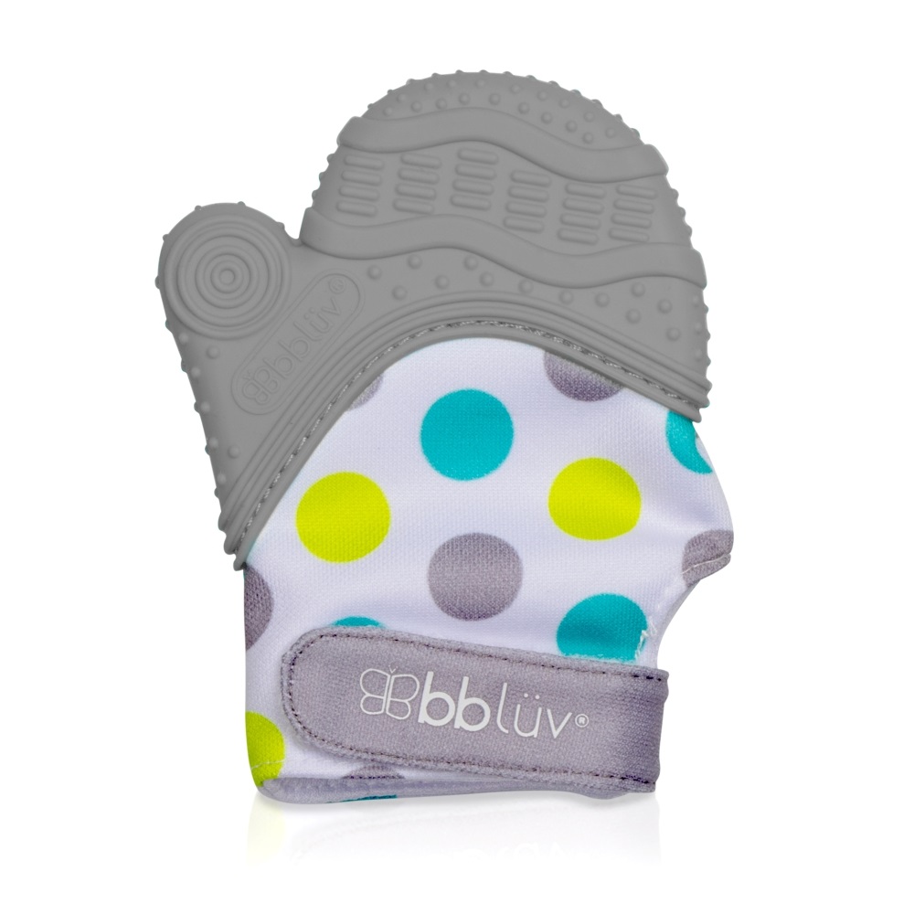 Bblüv Kousací rukavice Glüv 1 ks Grey Bblüv