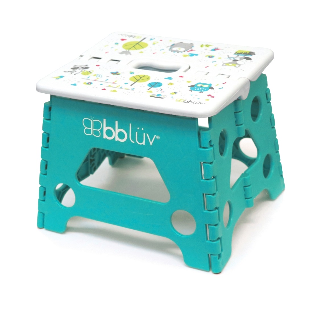 Bblüv Skládací stupínek Stëp 1 ks Aqua Bblüv