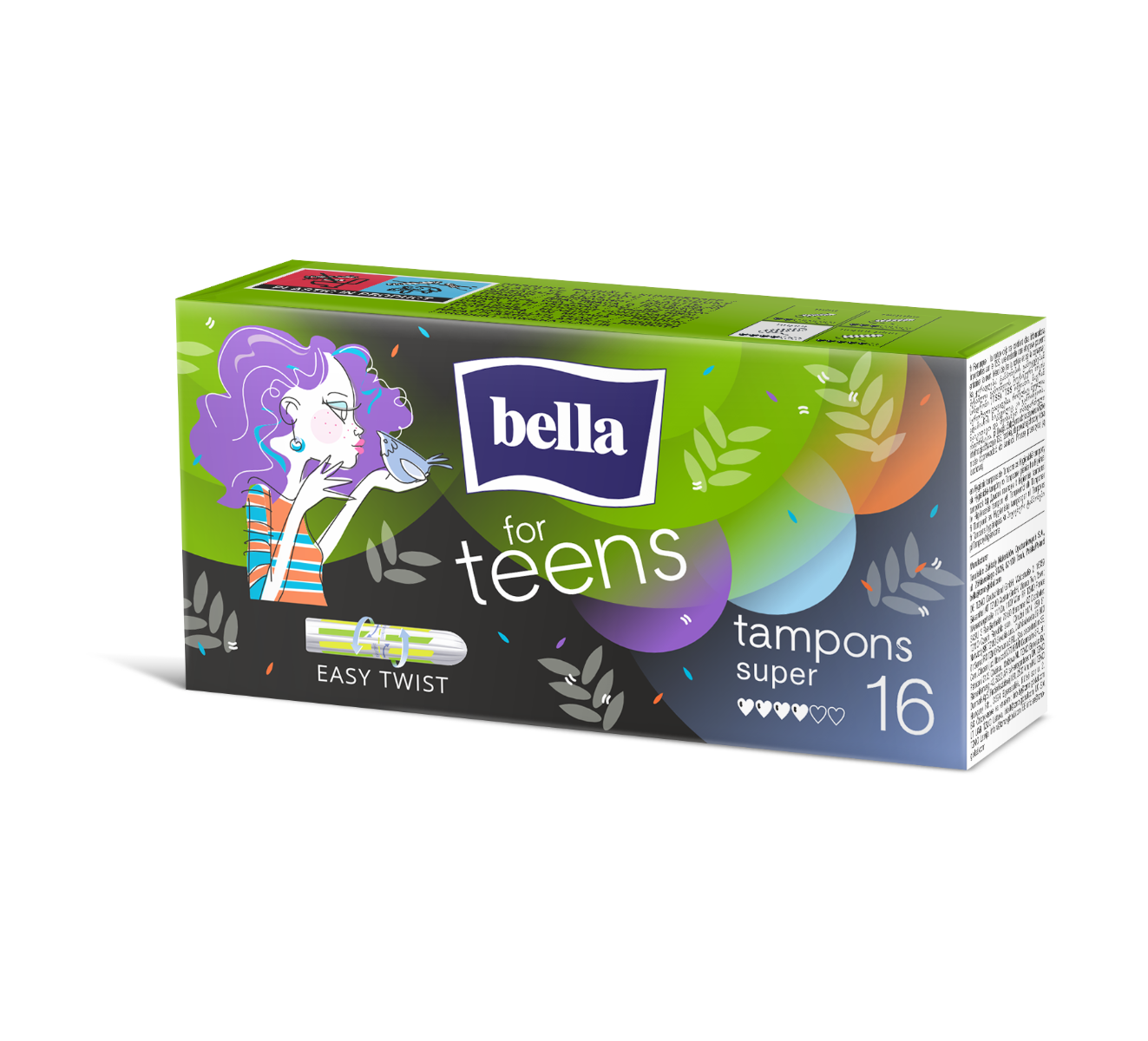 Bella For Teens Super hygienické tampony 16 ks Bella