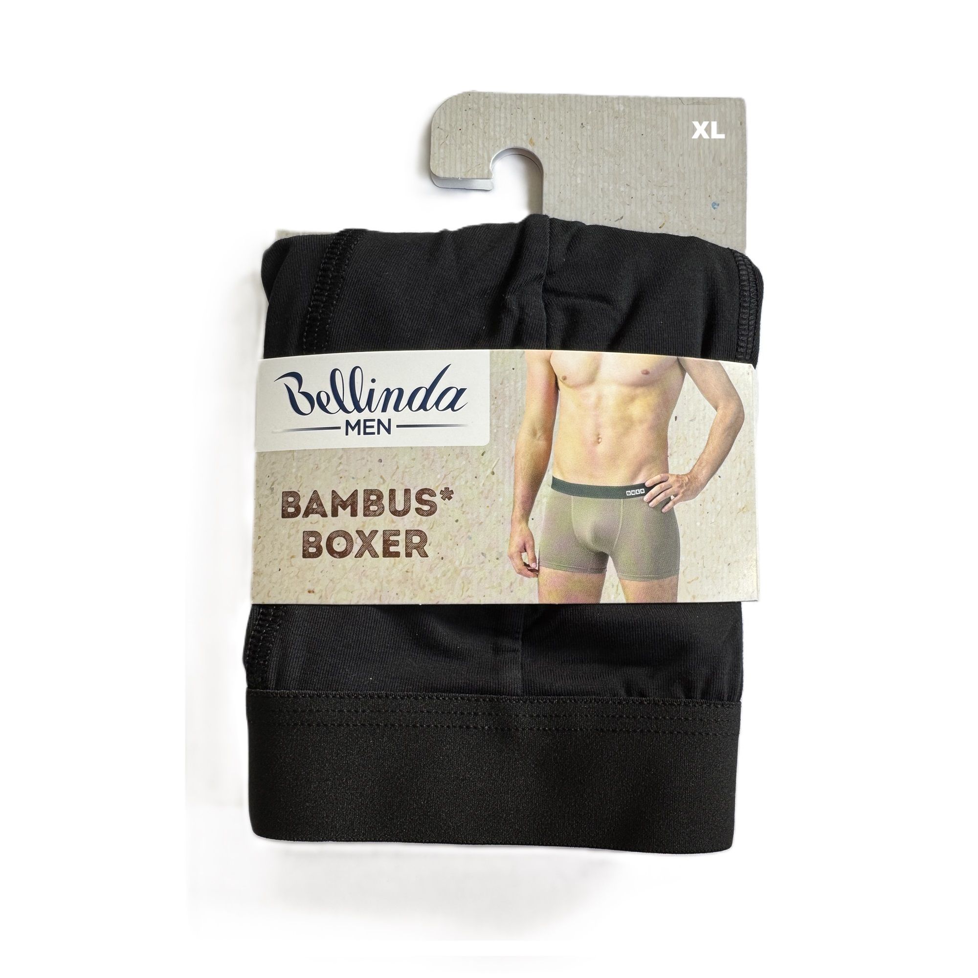Bellinda Pánské bambusové boxerky vel. XL 1 ks černé Bellinda