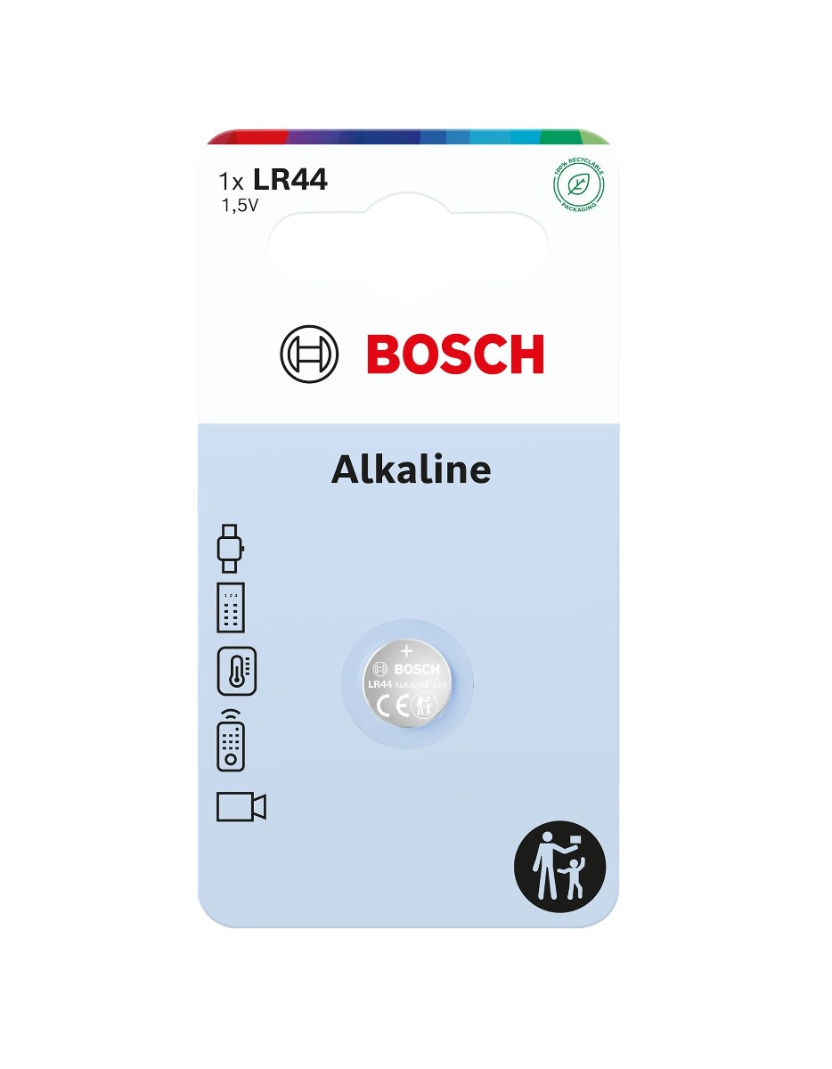 Bosch Alkaline LR44 baterie 1 ks Bosch