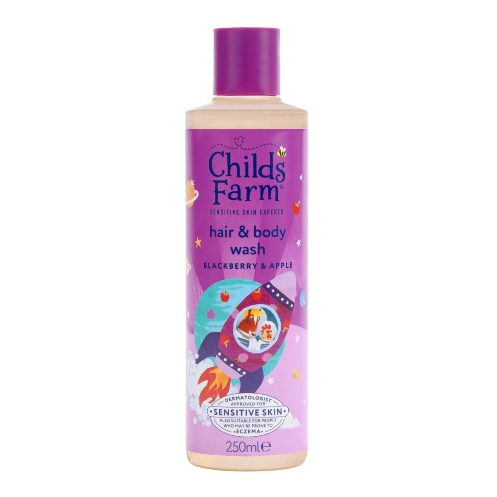 Childs Farm Mycí emulze na vlasy a tělo ostružina a jablko 250 ml Childs Farm