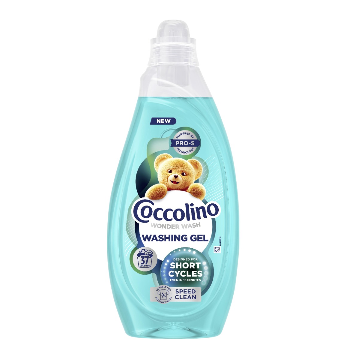 Coccolino Wonder Wash Speed Clean Prací gel 1480 ml 37 dávek Coccolino