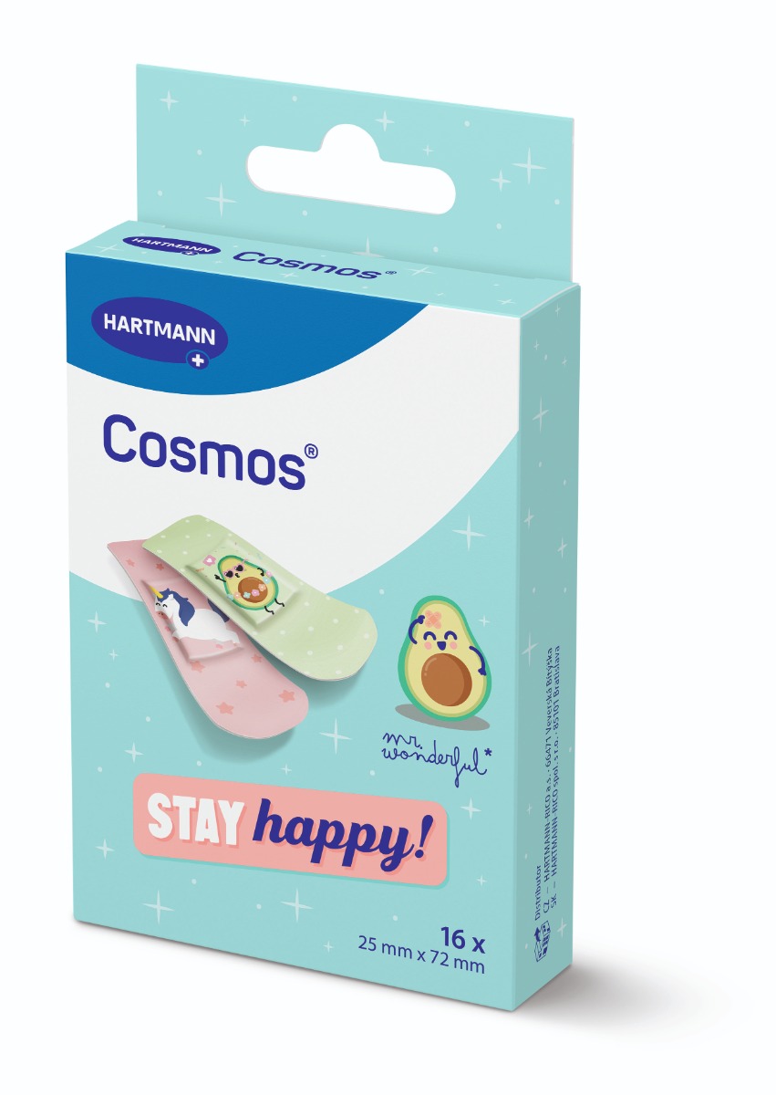 Cosmos Mr. Wonderful Stay Happy! náplasti 16 ks Cosmos