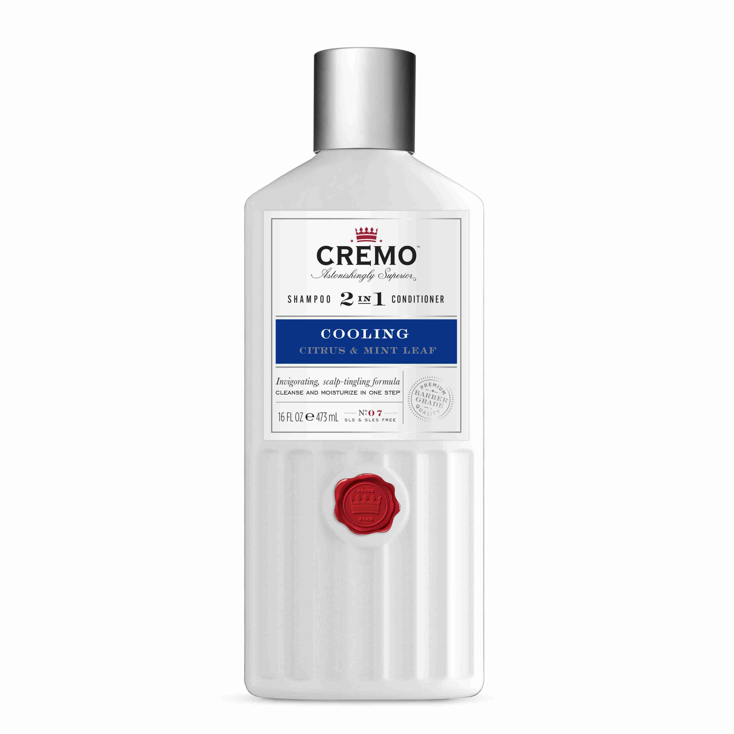 Cremo Citrus & Mint Leaf 2v1 šampon a kondicionér 473 ml Cremo