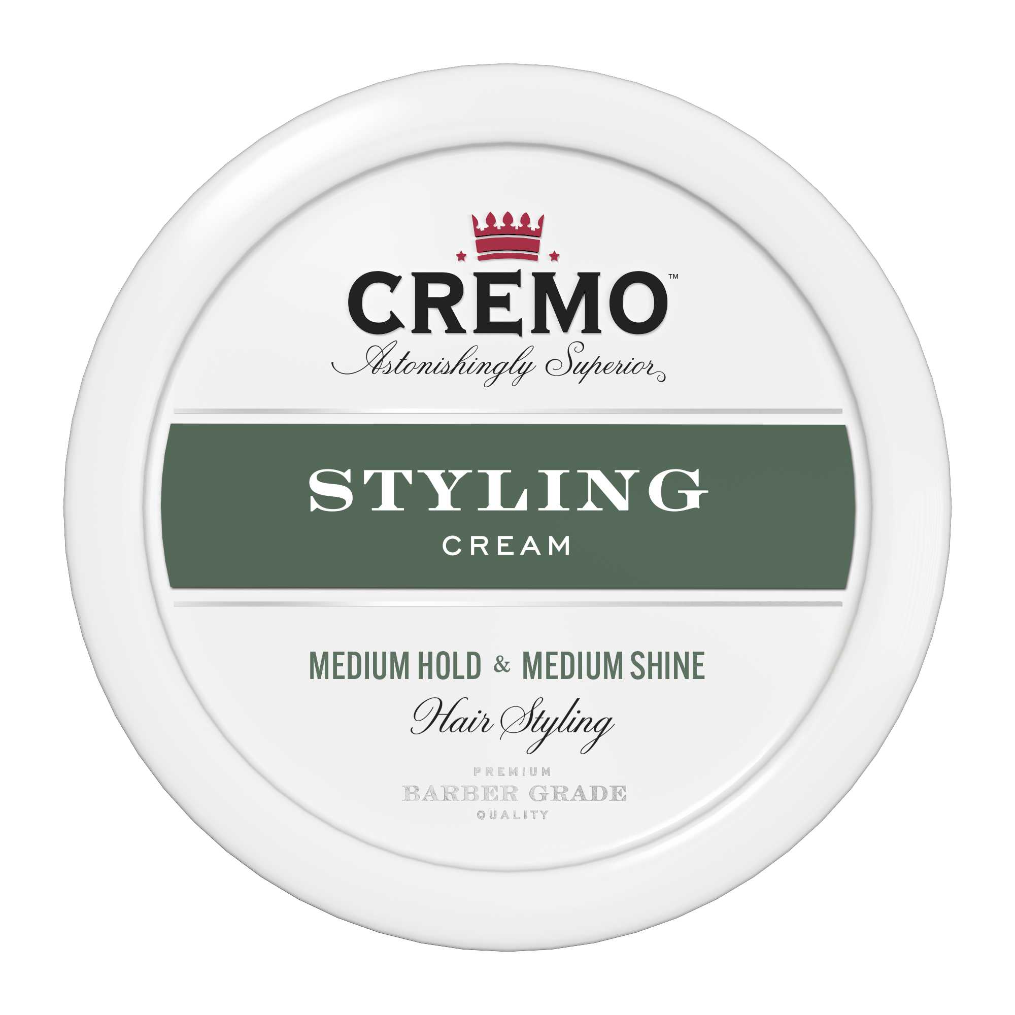Cremo Medium Hold & Medium Shine krém na vlasy 113 g Cremo