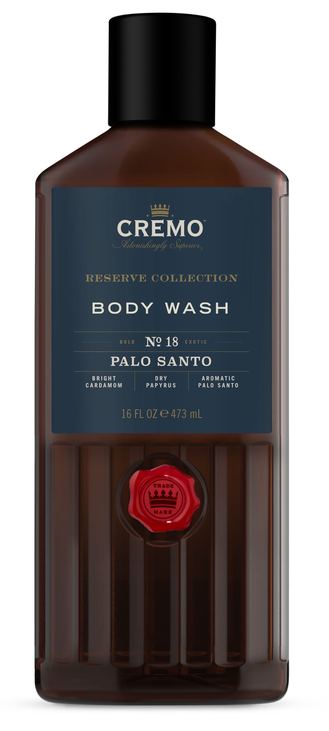 Cremo Palo Santo sprchový gel pro muže 473 ml Cremo